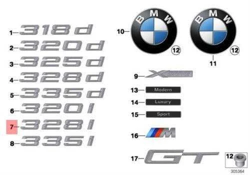 Bmw 3 F34 Gt 2012 2016 Originalus 51147351967