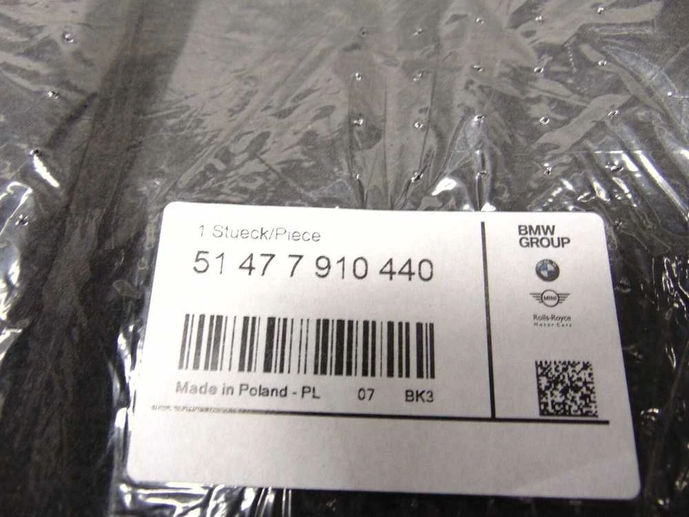 Bmw 3 G20 G21 Velours Fussmatten Satz Originalus 51477910440