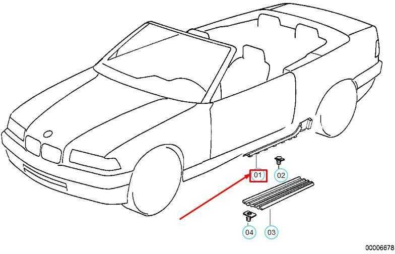 Bmw E36 Kabrioletas Apatinė Apdailos Plokštė Originalus 51478165991