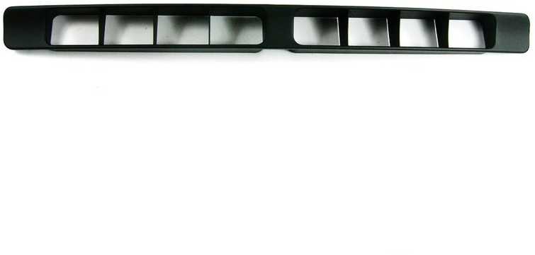 BMW 3 serijos E30 1982-1991 priekinis bamperio apatinis dangtis grotelių dangtis originalus 51711953609