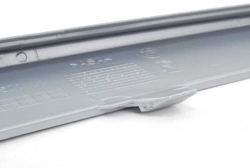 BMW 3 serijos E92 E93 LCI OEM tikras priekinis bamperio grotelių apdailos elementas 2011-13 KAIRĖ