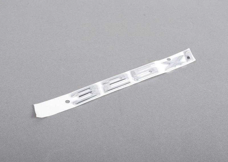 Bmw 325Xi Bagažo Dėžės Chromo Emblemė Originalus 51147032915