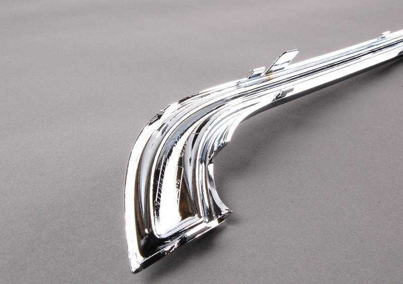 BMW Mini R50 R53 Centrinė apdaila Chromuota Originali 51111490062