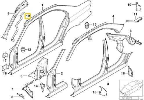 Bmw 5 E39 Ablaufrohr Links 1995 2003 Originalus 41118165633