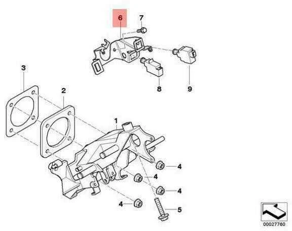 BMW 5 E39 Halter Bremslicht Und Kupplung Originalus 35111162637