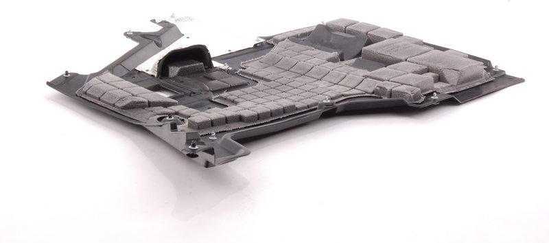 BMW 5 E39 M47 M52 M57 M62 Unterbodenverkleidung Originalus 51718240510