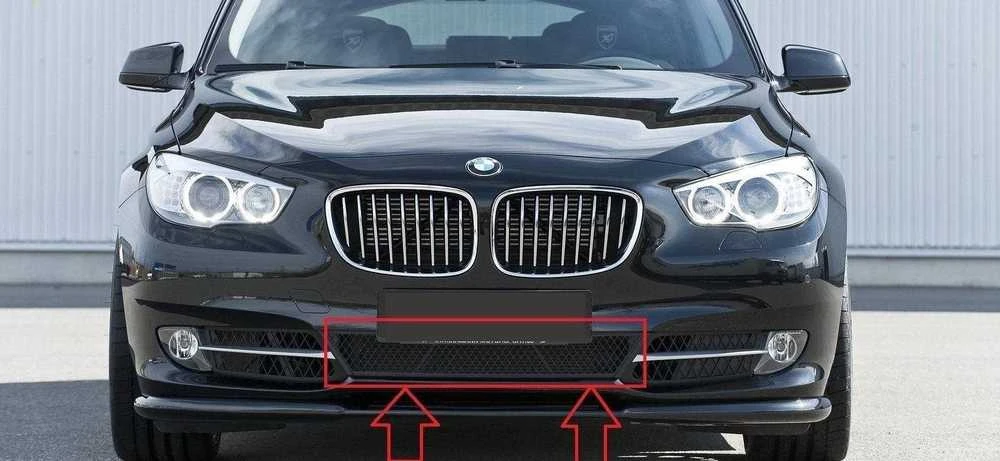 Bmw 5 F07 Gt Lci 2012 2017 Centro Oro Uždarymo Grilis Originalus 51117331667
