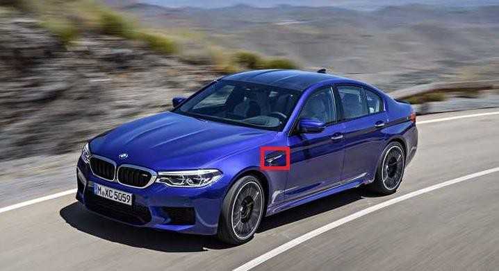 Bmw 5 F90 M5 2016 2019 Originalus 51712447093
