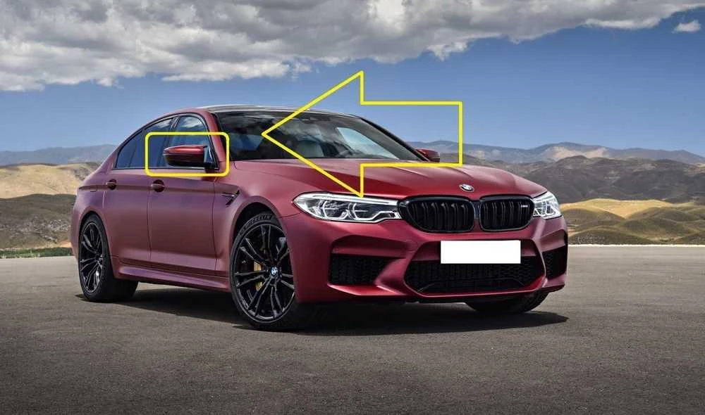 BMW 5 F90 M5 Dešinė Priminė Dangtelio Dėžutė Originalus 51168073276