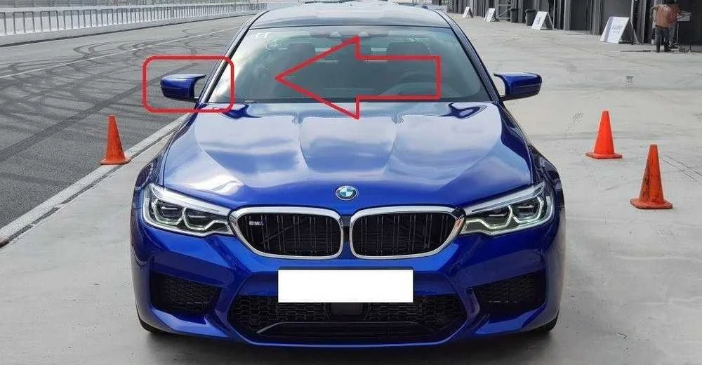 BMW 5 F90 M5 Dešinė Priminė Dangtelio Dėžutė Originalus 51168073276