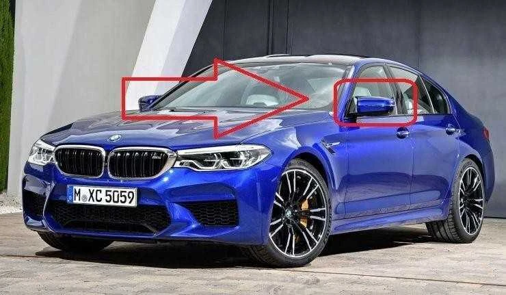 Bmw 5 F90 M5 Kairysis Primintas Dangtelis Originalus 51168073275