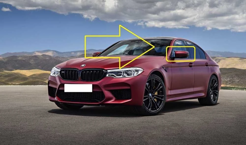 Bmw 5 F90 M5 Kairysis Primintas Dangtelis Originalus 51168073275