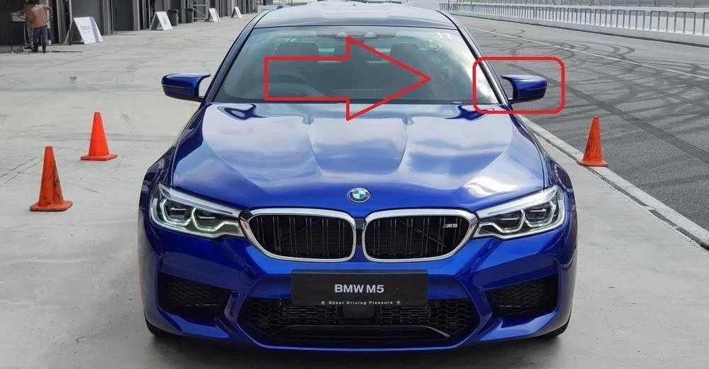 Bmw 5 F90 M5 Kairysis Primintas Dangtelis Originalus 51168073275