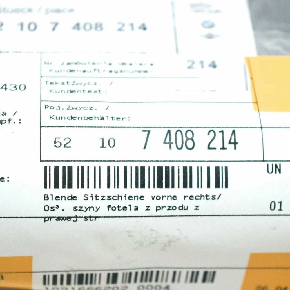Bmw G30 F90 G31 Sėdynės Turėklas Priekinė Dešinė Originalus 52107408214