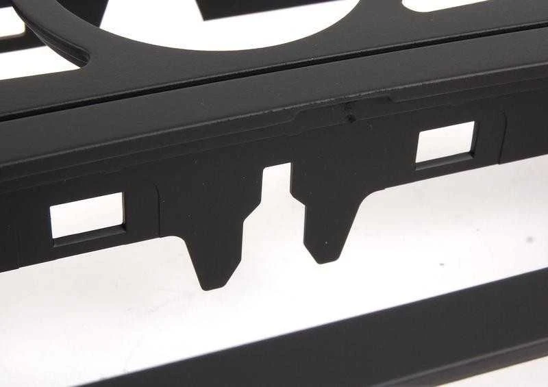 BMW 5 SERIES E60 E61 LCI klimato kontrolės dangtelis juodas 51456976362 originalus