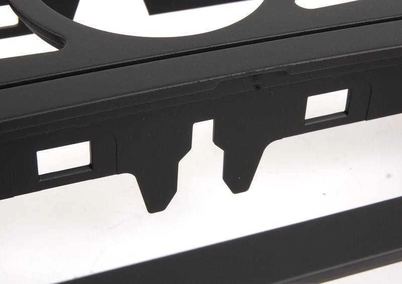 BMW 5 SERIES E60 E61 LCI klimato kontrolės dangtelis juodas 51456976362 originalus