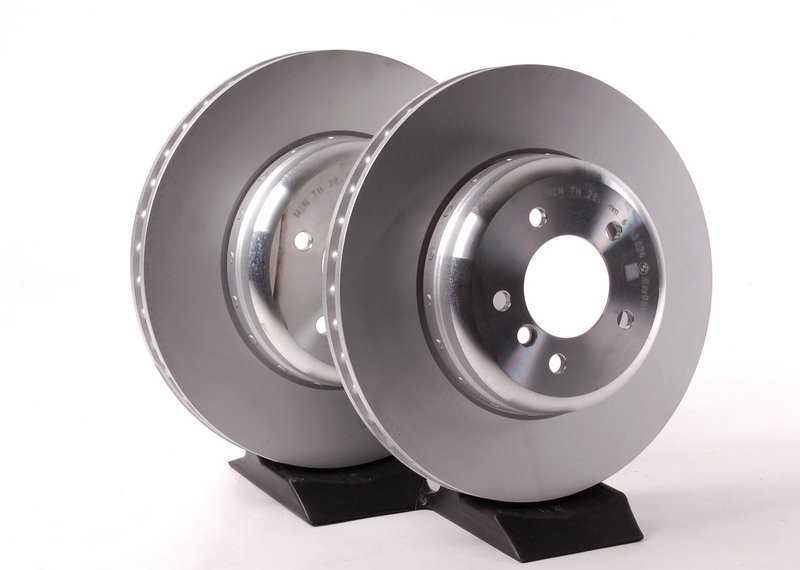 BMW 5 serijos E60 E61 6 serijos E63 E64 stabdžių diskai Ø 348 mm priekyje 34116763824 Originalūs