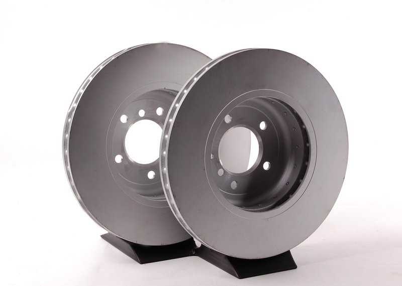 BMW 5 serijos E60 E61 6 serijos E63 E64 stabdžių diskai Ø 348 mm priekyje 34116763824 Originalūs