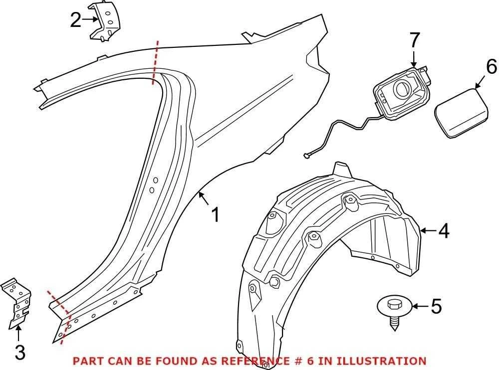 BMW 5 serijos G30 F90 M5 užpildymo sklendė 51917387934 originali