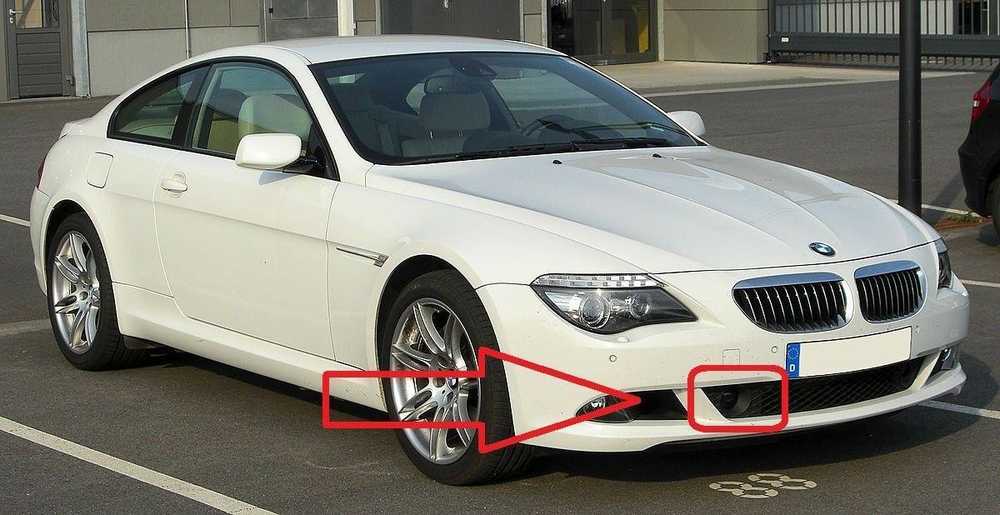BMW 6 E63 E64 LCI Gitter Seiteliai Apacia Kaire Originalus 51117184694