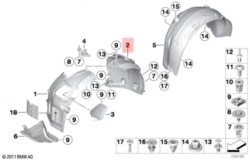 BMW 6 Serija F06 F12 F13 Priekabos Ratinio Stiklo Apsaugas (51718050546)