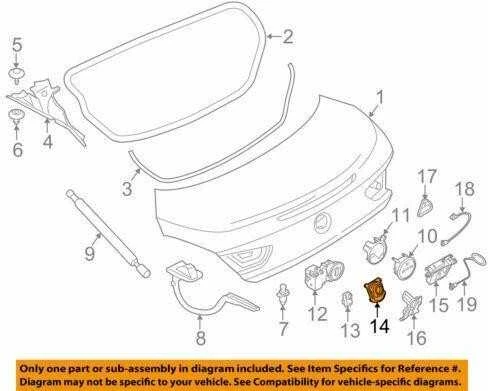 BMW 6 serijos F06 F12 F13 guminis batas originalus 51247273662