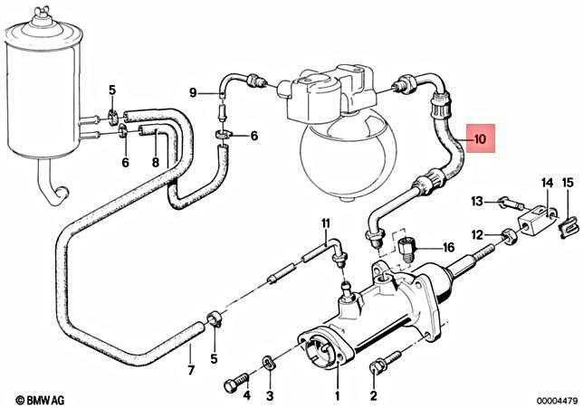 Bmw 7 E23 Galios Vairo Slėgio Šlaunio Rinkinys Originalus 34321154271