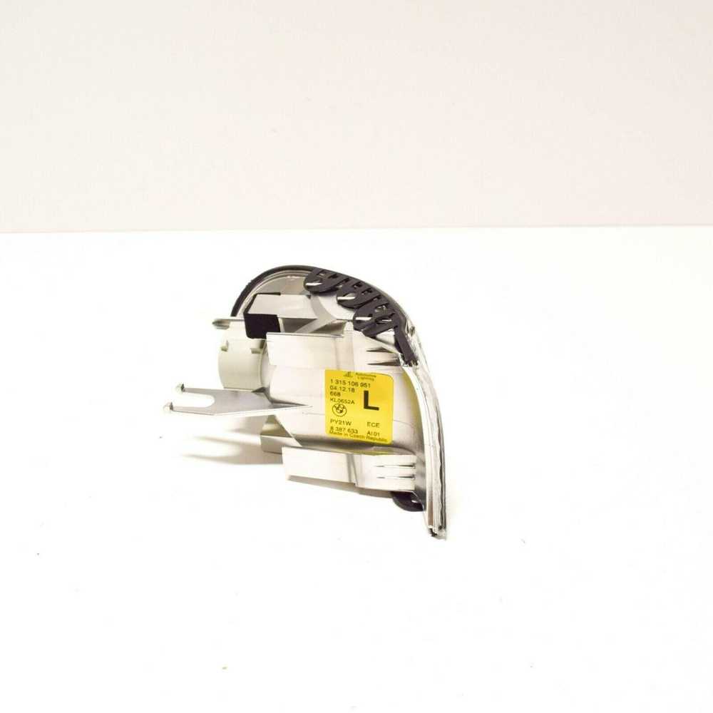 BMW 7 E38 Priekinis Kairysis Baltas Blinkleuchte Originalus 63138387633