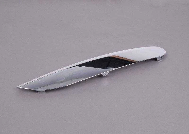 BMW 7 F01 F02 F04 08-15 M Sport priekinis bamperis Kairė chromuota apdailos detalė originali