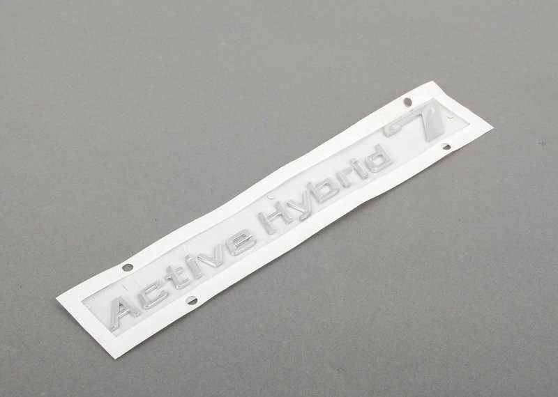 Bmw 7 F01 F02 Lettering Dešinė Originalus 51147346554