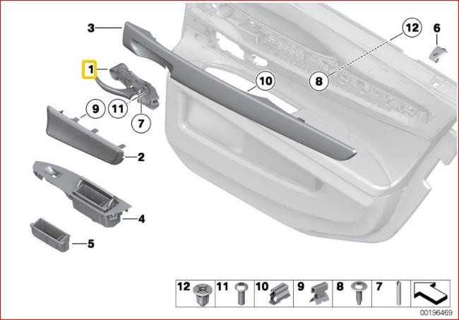 Bmw 7 Serija F01 F02 F04 2008 2015 T�r�ffner Hinten Rechts Originalus 51229116344