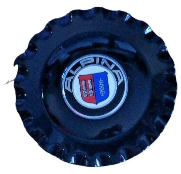 BMW 7 serijos F01 F02 stebulės dangtelis Juodas originalus 36107980128