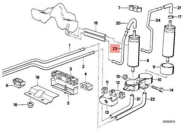 BMW 8 E31 07 1989 05 1999 Benzino Vamzdis Originalus 16121180676