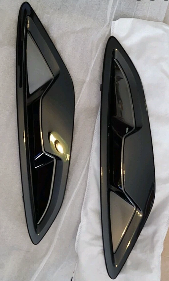BMW 8 G14 G14 G15 G16 blizgus juodas sparno oro kanalo apdailos skydelis kairėje pusėje originalus 51138080613
