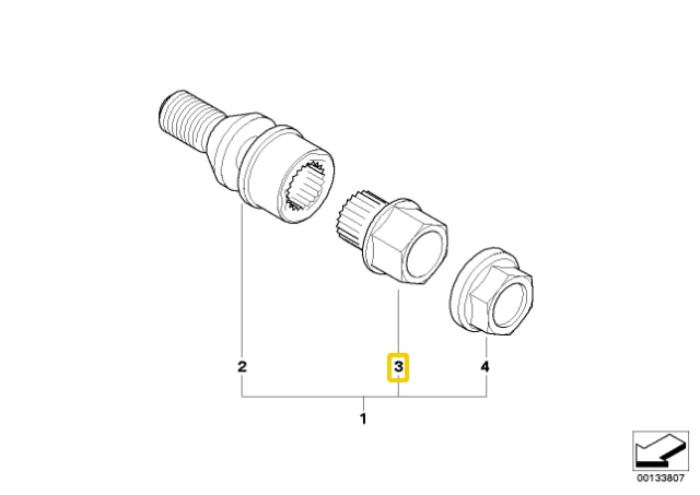 Bmw Adaptor Su Kodu 7 E67 X5 E53 Originalus 36136752766