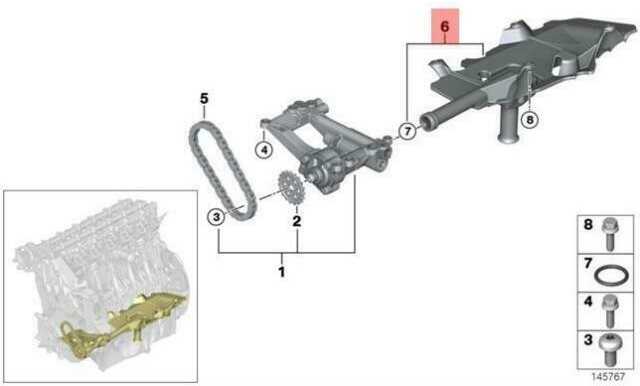 Bmw Ansaugrohr Mit Dichtung E60 E61 E63 E64 E65 E66 Originalus 11417792946