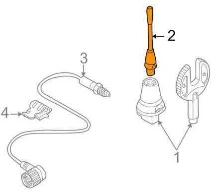 BMW Antenos radiatorius, vienos juostos Originalus 84538376331 3' E36