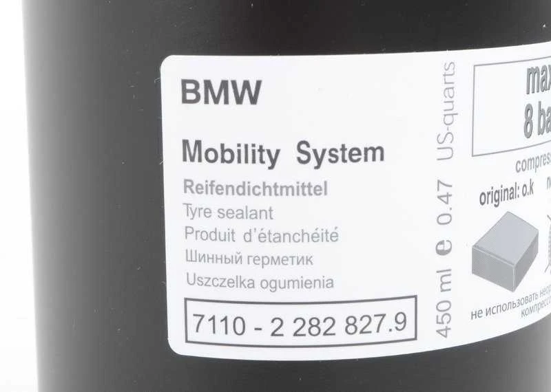 BMW avarinis padangų remontas Padangų sandarinimo skylių sandariklis Originalus 71102282827