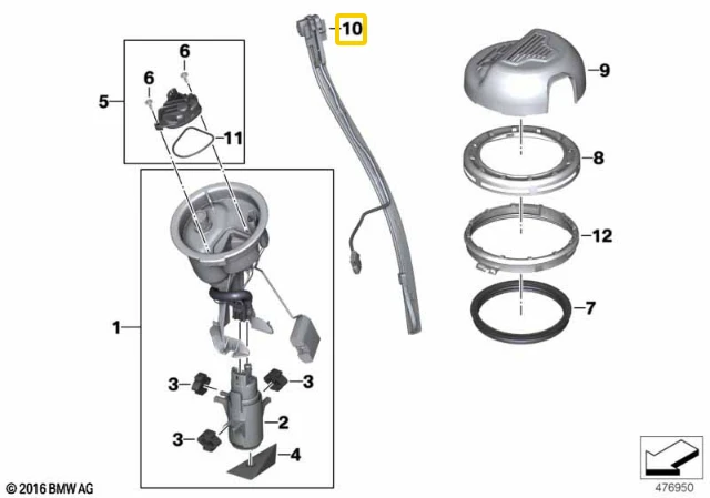 Bmw Benzino Lygio Jutiklis K25 K26 K28 K40 K43 K44 Originalus 16141600132