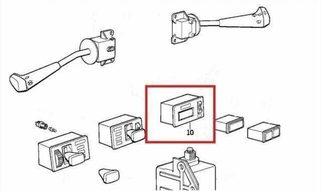 Bmw Blende Schalter 5 E28 09 1980 12 1987 Originalus 61311375984