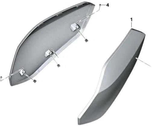 BMW C650GT emblema 51148527401 Originali