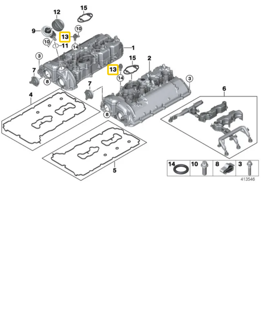 BMW Camshaft sensor Originalus 13627633958 1' F20 LCI (05/2014 — 06/2019) 1' F21 LCI (05/2014 — 06/2019) 1' F40 (05/2018 — 12/2019) 2' F22 (10/2012 — 06/2017) 2' F22 LCI (09/2016 — 12/2019) 2' F23 (03/2014 — 06/2017) 2' F23 LCI (09/2016 — 12/2019) 2' F44 Gran Coupé (10/2018 — 12/2019)