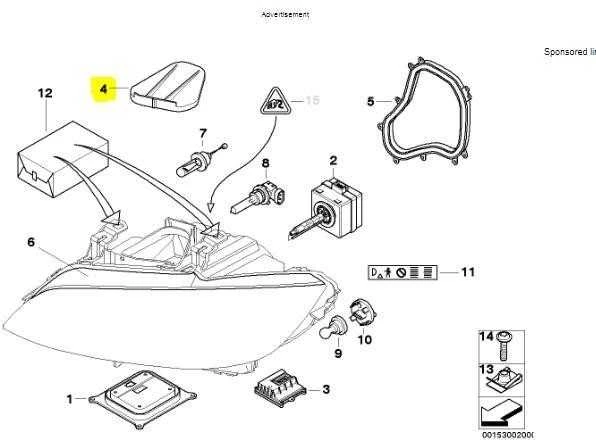 Bmw Dangos Keitimo Kapsas E90 E92 E93 63117182393
