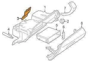 Bmw Dangos Skyrius 5 F07 Gt 6 F06 F12 F13 Originalus 51169165364