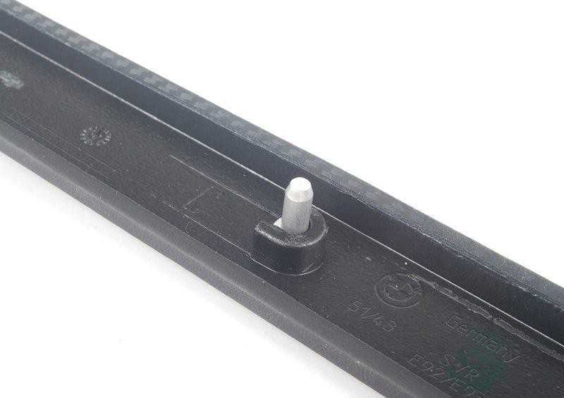 Bmw Dekorleiste Leder Seitenverkl 3 E92 E93 Originalus 51438036690