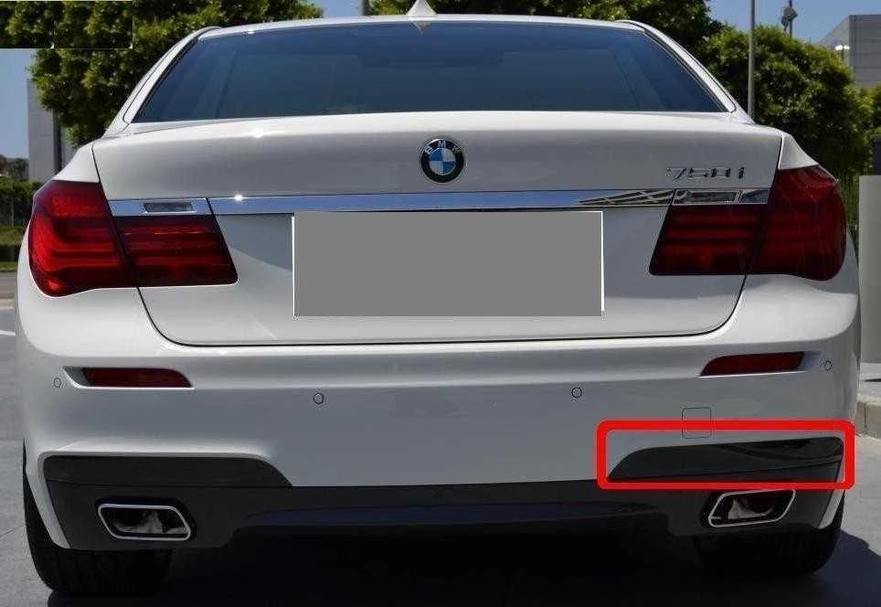 BMW Dešinė Galinė Moulding 7 F01 F02 F04 2007 2015 Originalus 51128099326