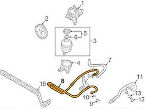 Bmw Druckschlauch 3 E46 1997 2006 Originalus 32416764725