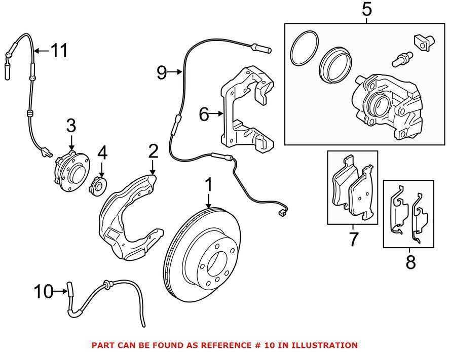 BMW DSC Impulsų Generatorius Priekinis F20 F21 F30 F32 Originalus 34526869320