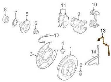 BMW DXC Impulsų Generatorius Galinis 3 E90 E91 E92 Originalus 34526764859