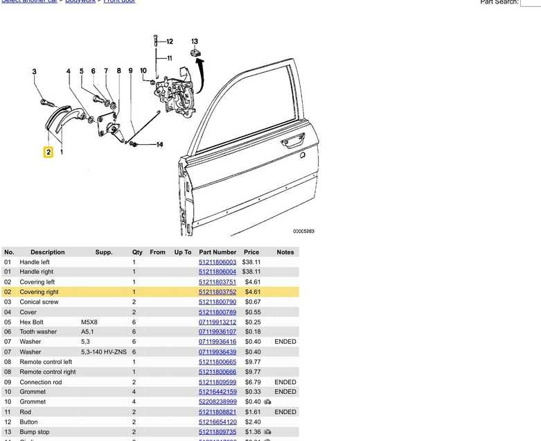 BMW E10 E12 E24 priekinės keleivio pusės plastikinis įdėklas 51211803752 originalus